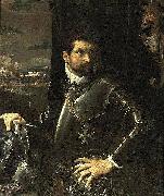Lodovico Carracci, Portrait of Carlo Alberto Rati Opizzoni in Armour